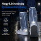 🌧️✨ Időkorlátozott 50%-os kedvezmény! Vízálló, magas szárú esőcsizma-huzat – csúszásgátló, fényvisszaverő, 42 cm magas 👟