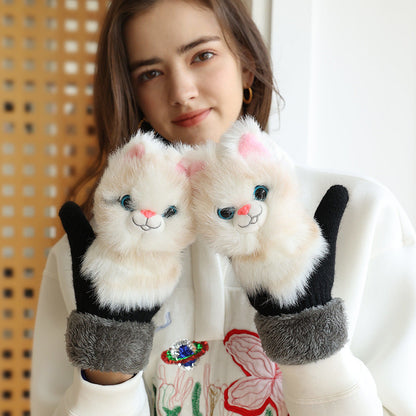 🧤Ručně pletené roztomilé zvířecí rukavice