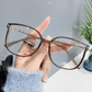 🌷2023 Nový🌷🥰Dámské módní brýle s velkým rámem HD Anti-Blu-Ray🔥